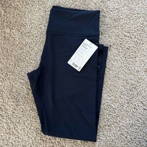 NWT Athleta navy elation legging